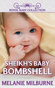 MELANIE MILBURNE Sheikh's Baby Bombshell обложка книги