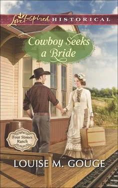 Louise Gouge Cowboy Seeks a Bride обложка книги