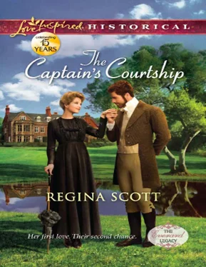 Regina Scott The Captain's Courtship обложка книги