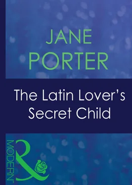 Jane Porter The Latin Lover's Secret Child обложка книги