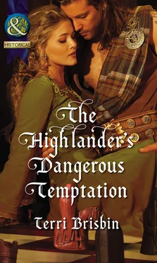 Terri Brisbin The Highlander's Dangerous Temptation обложка книги