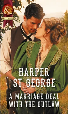 Harper George A Marriage Deal With The Outlaw обложка книги