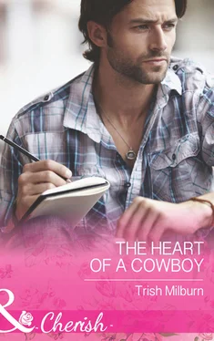 Trish Milburn The Heart of a Cowboy обложка книги