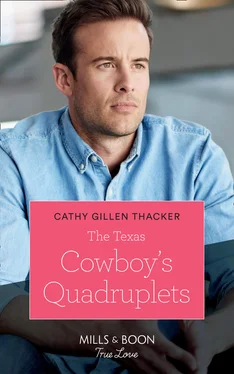 Cathy Thacker The Texas Cowboy's Quadruplets обложка книги