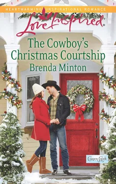 Brenda Minton The Cowboy's Christmas Courtship обложка книги