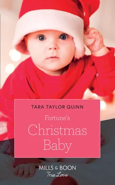 Tara Quinn Fortune's Christmas Baby обложка книги