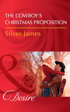 Silver James The Cowboy's Christmas Proposition обложка книги