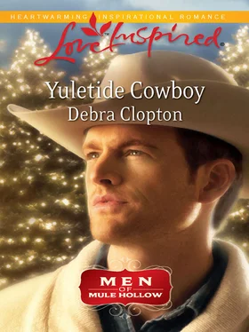 Debra Clopton Yuletide Cowboy обложка книги