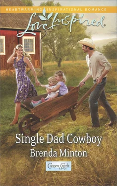 Brenda Minton Single Dad Cowboy обложка книги