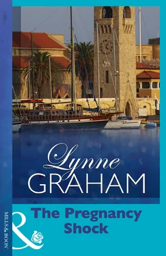 LYNNE GRAHAM The Pregnancy Shock обложка книги