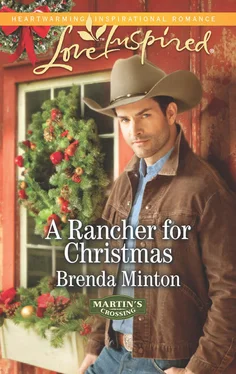 Brenda Minton A Rancher for Christmas обложка книги