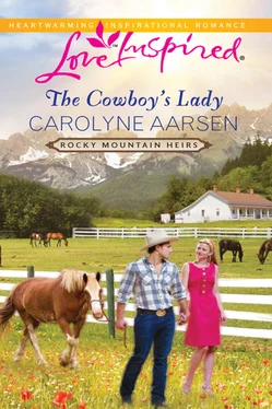 Carolyne Aarsen The Cowboy's Lady обложка книги
