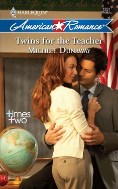 Michele Dunaway Twins for the Teacher обложка книги