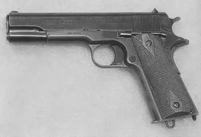 Такой КольтБраунинг М1911 США был выдан сотруднику ВЧК Якову Блюмкину 1 - фото 19