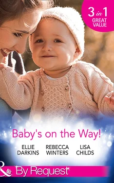 Rebecca Winters Baby's On The Way!: Bound by a Baby Bump / Expecting the Prince's Baby / The Pregnant Witness обложка книги