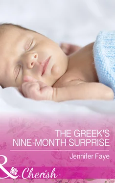 Jennifer Faye The Greek's Nine-Month Surprise обложка книги