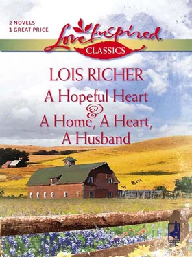 Lois Richer A Hopeful Heart and A Home, a Heart, A Husband: A Hopeful Heart обложка книги