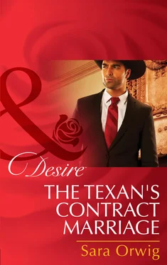 Sara Orwig The Texan's Contract Marriage обложка книги