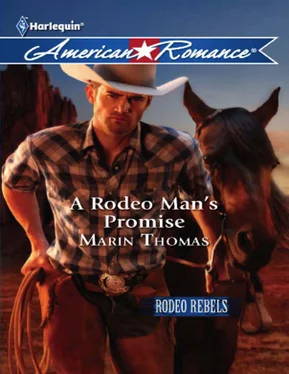 Marin Thomas A Rodeo Man's Promise обложка книги