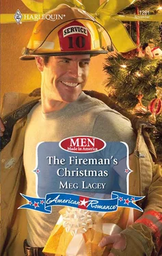 Meg Lacey The Fireman's Christmas обложка книги