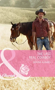 DONNA ALWARD The Last Real Cowboy обложка книги