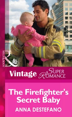 Anna DeStefano The Firefighter's Secret Baby обложка книги