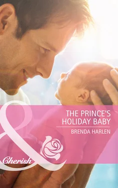 Brenda Harlen The Prince's Holiday Baby обложка книги