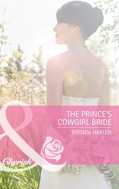 Brenda Harlen The Prince's Cowgirl Bride обложка книги