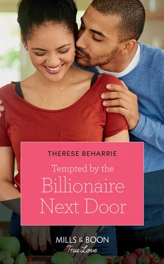 Therese Beharrie Tempted By The Billionaire Next Door обложка книги
