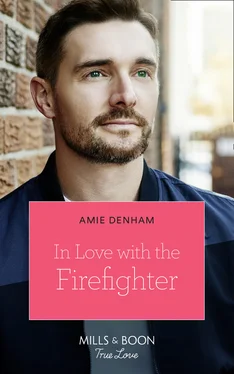 Amie Denman In Love With The Firefighter обложка книги