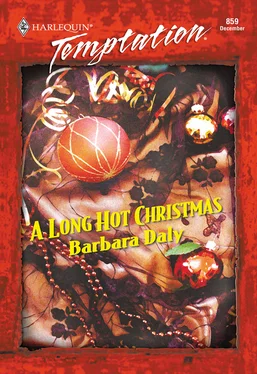 Barbara Daly A Long Hot Christmas обложка книги