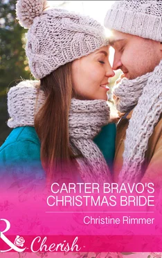 Christine Rimmer Carter Bravo's Christmas Bride обложка книги