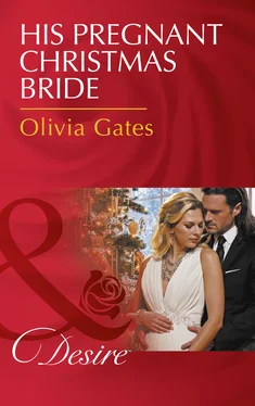Olivia Gates His Pregnant Christmas Bride обложка книги