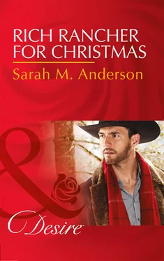 Sarah Anderson Rich Rancher For Christmas обложка книги