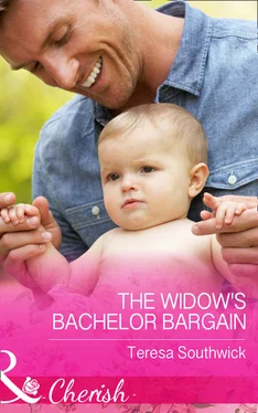 Teresa Southwick The Widow's Bachelor Bargain обложка книги