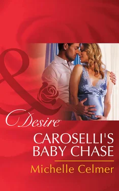 Michelle Celmer Caroselli's Baby Chase обложка книги