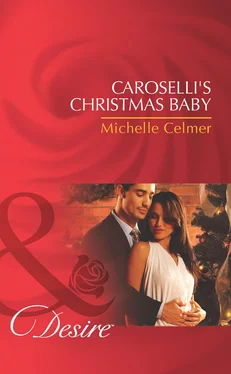 Michelle Celmer Caroselli's Christmas Baby обложка книги