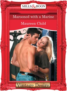 Maureen Child Marooned With a Marine обложка книги