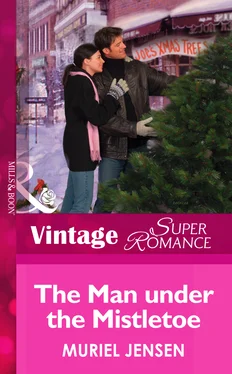 Muriel Jensen The Man Under The Mistletoe обложка книги