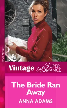 Anna Adams The Bride Ran Away обложка книги