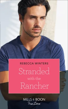Rebecca Winters Stranded With The Rancher обложка книги