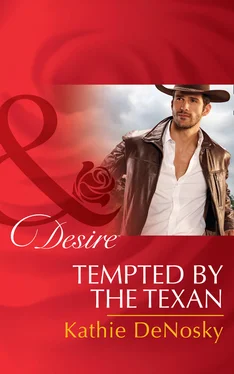Kathie DeNosky Tempted By The Texan обложка книги