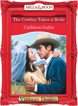 Cathleen Galitz The Cowboy Takes A Bride обложка книги