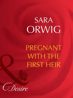 Sara Orwig Pregnant with the First Heir обложка книги
