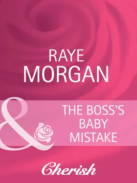 Raye Morgan The Boss's Baby Mistake обложка книги