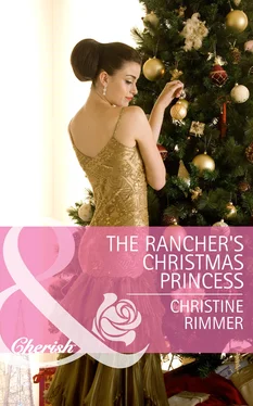 Christine Rimmer The Rancher's Christmas Princess обложка книги