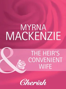 Myrna Mackenzie The Heir's Convenient Wife обложка книги