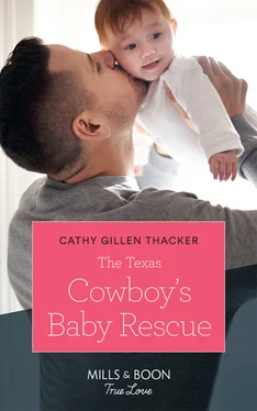 Cathy Thacker The Texas Cowboy's Baby Rescue обложка книги