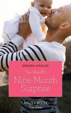 Brenda Harlen The Sheriff's Nine-Month Surprise обложка книги