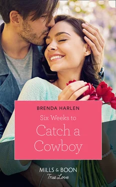 Brenda Harlen Six Weeks To Catch A Cowboy обложка книги